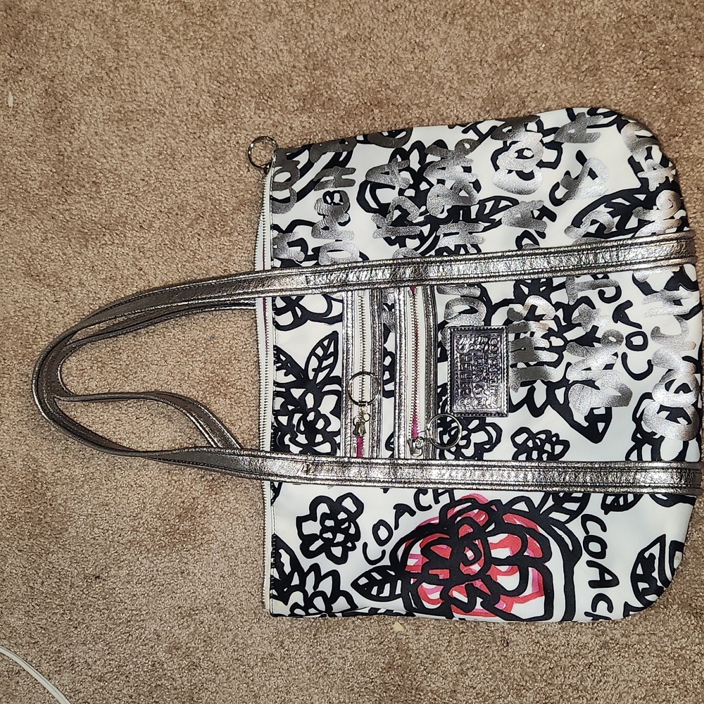 Coach Poppy Graffiti Bag